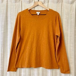 J. Crew Factory Girlfriend Long Sleeved Top XL